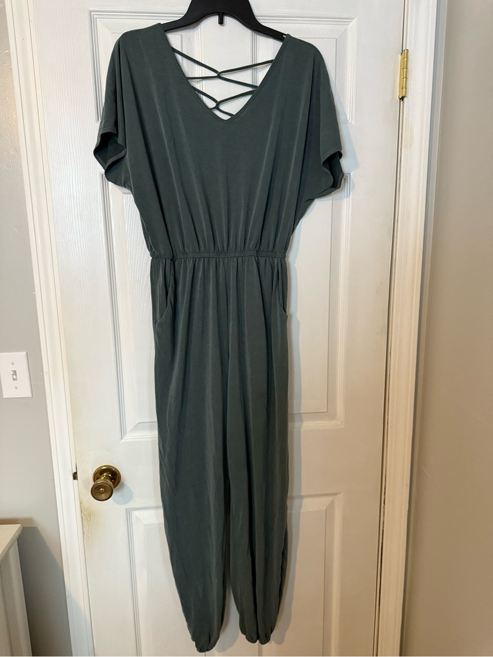 Women's Olive Green Jumpsuit (Daytrip)